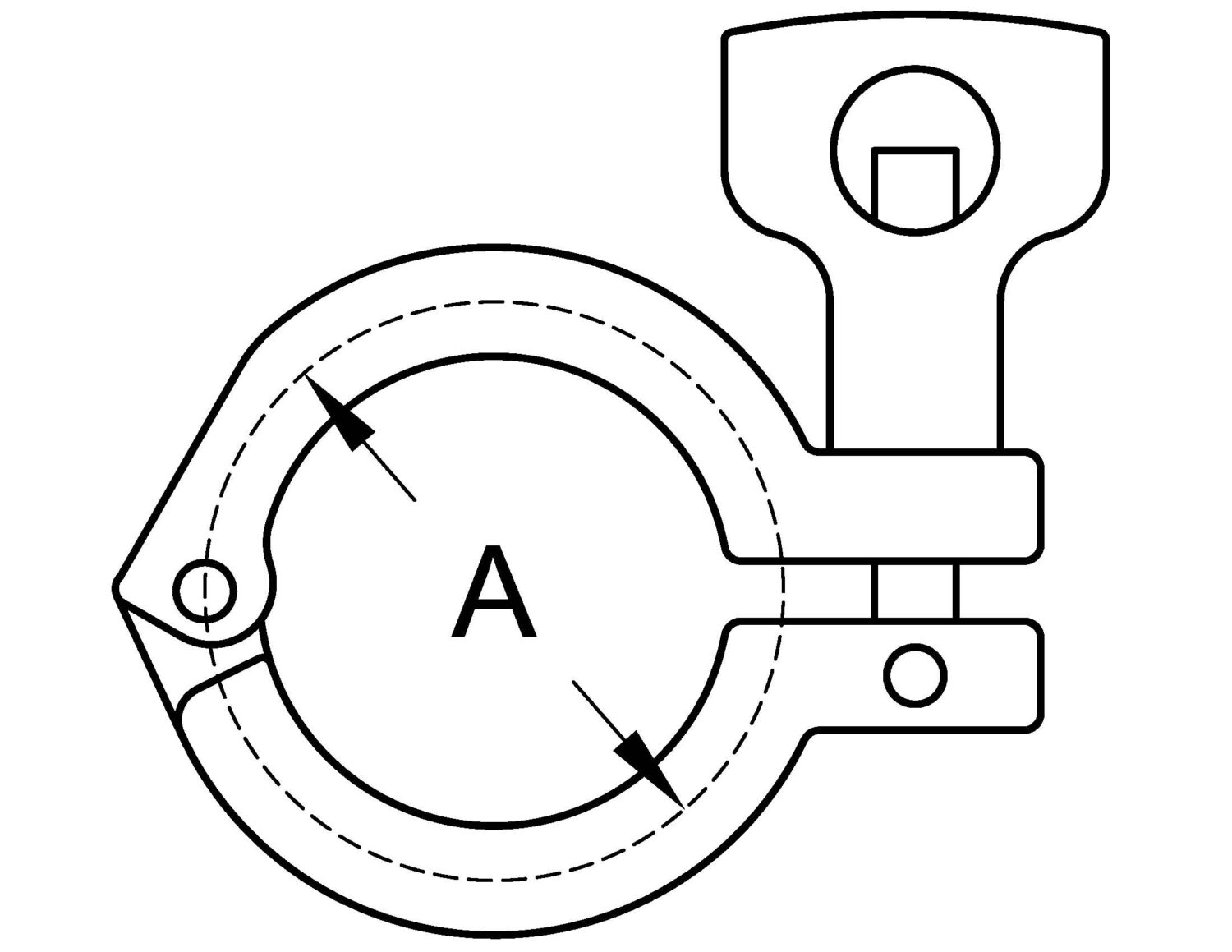 Schedule V Tri-Clamp Dimensions