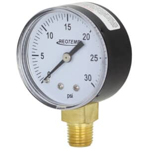 Reotemp® General Purpose Brass Gauge with 2" Dial (PD20N)